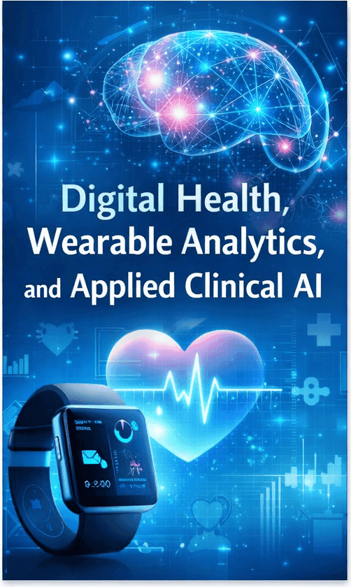 Digital Health, Wearable Analytics, and Applied Clinical AI